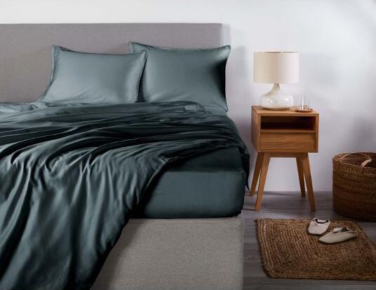 Actual product image Living Home Uni Satin 100 (Bedding set, 65 x 100 cm, 160 x 210 cm)
