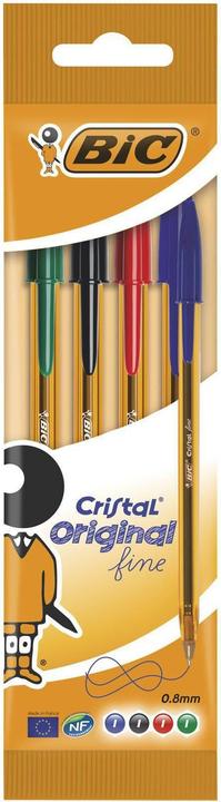 Actual product image Bic Cristal Classic (Sorted, 4 x)