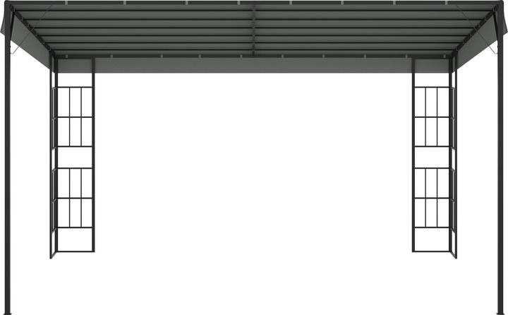 Image du produit Outsunny Pergola avec toit en pente (398 cm, 298 cm)