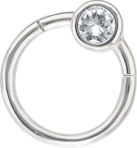 Bijouteria 1.2mm Piercingstab (Edelstahl, Swarovski Kristall)