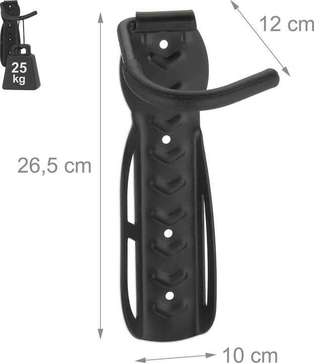 Produktbild Relaxdays Wandhalter Set