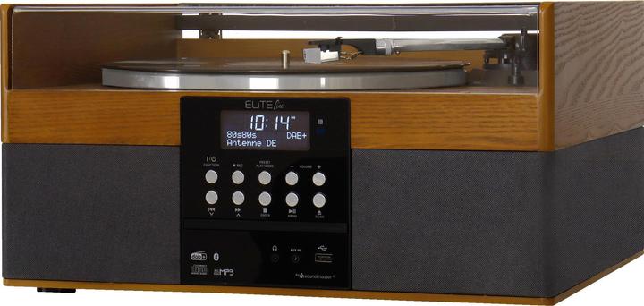 Produktbild Soundmaster PL910 (Plattenspieler, Bluetooth, CD Player, 1x 10 W)
