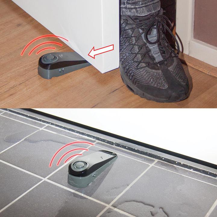 Image du produit Nedis Alarme porte/fenêtre Fonctionne sur pile 1x CR123A 85 dB Gris/Noir 135 mm Gris/Noir