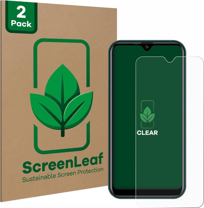 Immagine prodotto ScreenLeaf Pellicola protettiva sostenibile Pellicola protettiva dello schermo chiara trasparente (2 Pezzo/i, KXD A1)