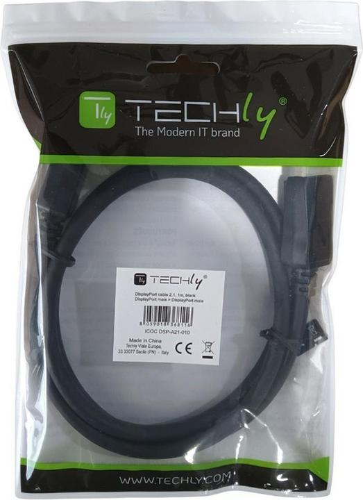 Produktbild Techly DisplayPort 2.1 Audio/Video 5m (5 m, DisplayPort)