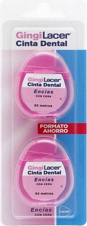 Image du produit Lacer Hygiene Gingilacer Set de fil dentaire unisexe 2 pièces (50 m)