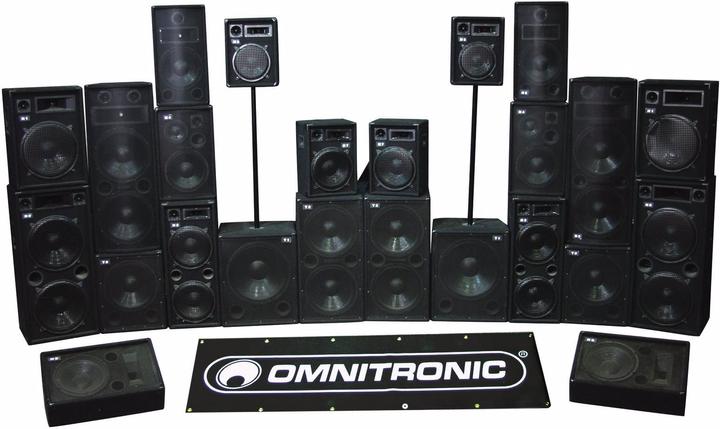 Produktbild Omnitronic DX-1022 (Passiv, 1x 200 W)