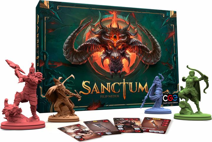 Immagine prodotto Czech games edition Gioco per intenditori Sanctum (Tedesco)