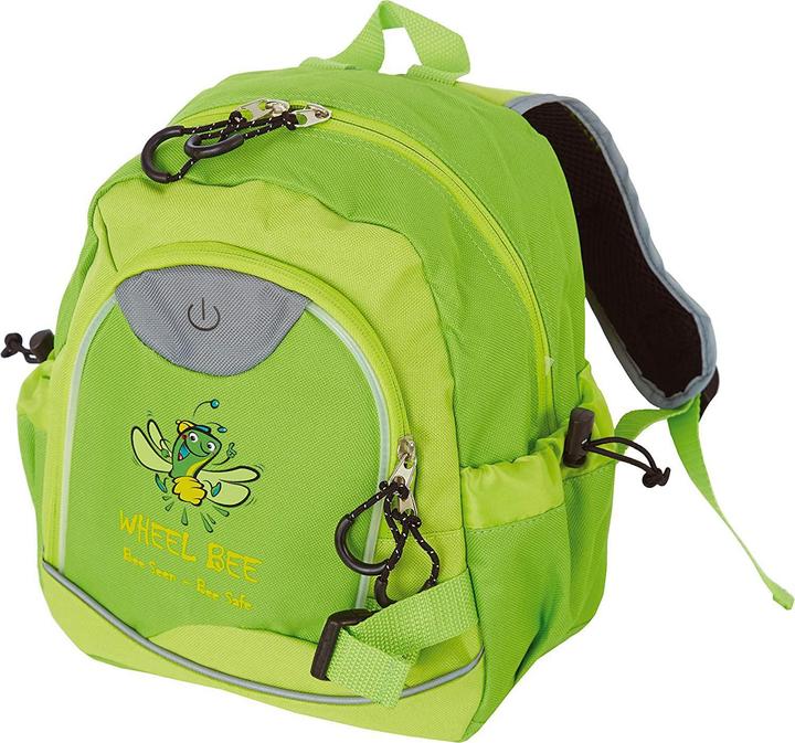Wheel Bee Kindergartenrucksack KiddyBee mit LED-Licht