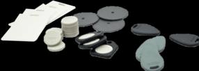 Actual product image Zebra Plastic cards, 100pcs/box