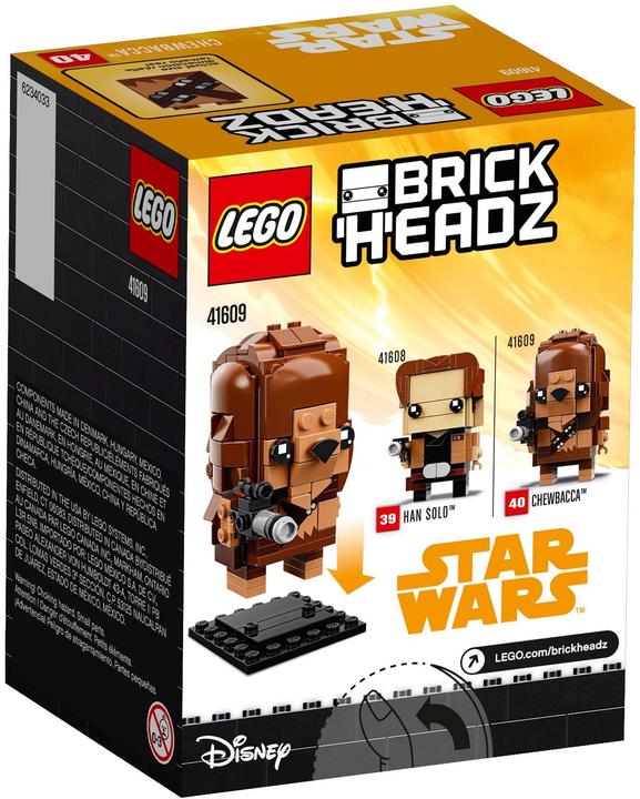 Immagine prodotto LEGO Chewbacca (41609, LEGO Brickheadz)