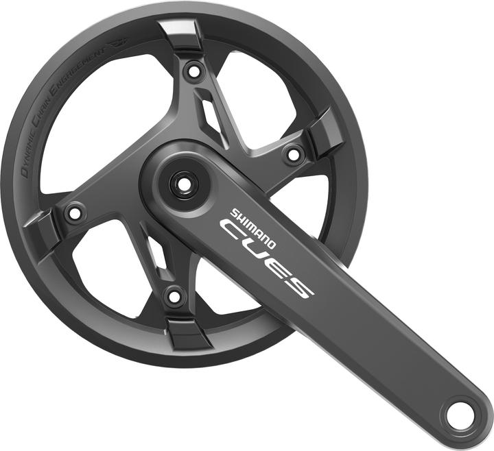 Image du produit Shimano Ensemble de pignons CUES FC-U6000 170 mm 40 dents Protection de la culotte (170 mm)