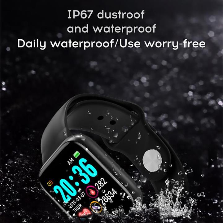 Image du produit PhoneLook Smart Watch FitPro Y68 Montre connectée avec écran tactile et programmes de sport / fitness
