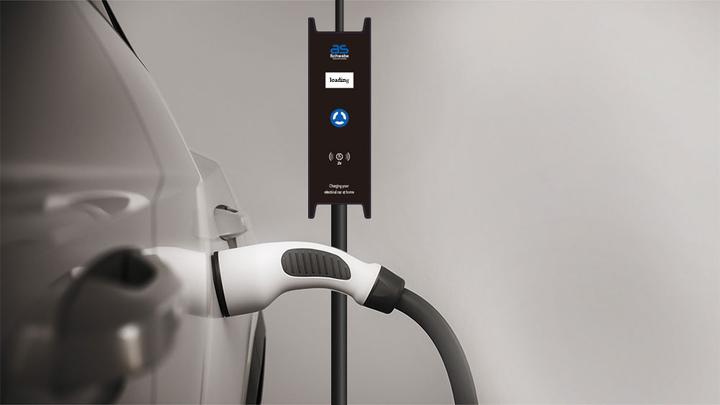 Produktbild As - Schwabe Mobile Elektroauto Ladestation MODE 2 CEE 32A auf Typ 2 (CEE 16, 22 kW, 32 A, 5 m)