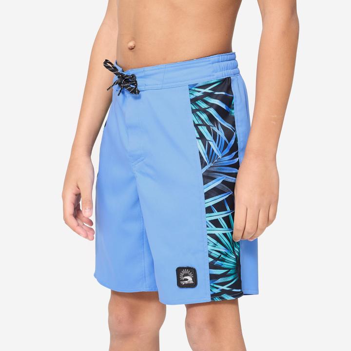 Produktbild Olaian Boardshorts Surfen Jungen 900 Band blau (12, 13, 14)