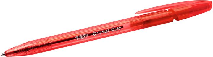 Actual product image Bic CRISTAL CLIC - non-refillable (Red, 20 x)