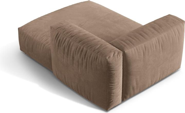 Actual product image Micadoni Modular Chaise Longue Right, "Martina", 1 Seat, 176x123x75 Made in Europe (Chaise longue)