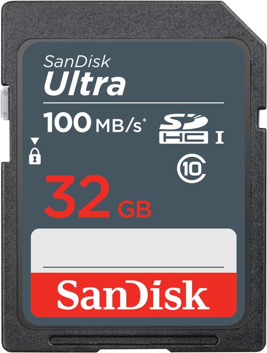 SanDisk Ultra (32 GB, SDHC, U1, UHS-I)