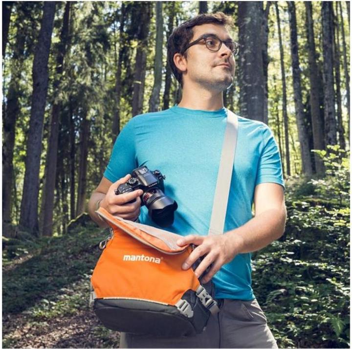 Produktbild mantona ElementsPro 20 (Kamera Schultertasche, Kamera Bereitschaftstasche, 10.29 l)