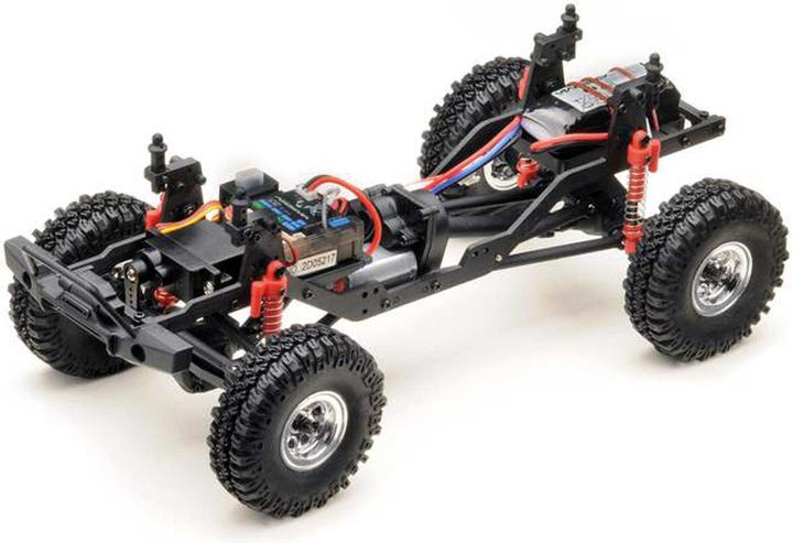 Actual product image Absima 1:18 Micro Crawler Pickup Red RTR (RTR Ready-to-Run)