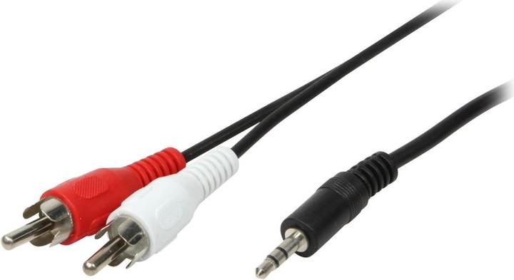 LogiLink 3.5mm Klinke – Cinch (1.50 m, 3.5mm Klinke (AUX), Cinch)