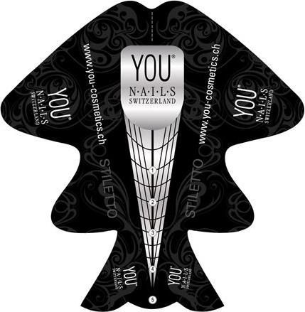 You Nails YOU Pochoirs Stiletto (Ustensiles à ongles)