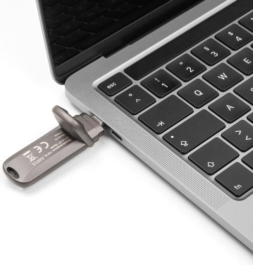 Produktbild Delock USB 20 Gbps USB-C Speicherstick 512 GB, Lesegeschwind (512 GB, USB-C)