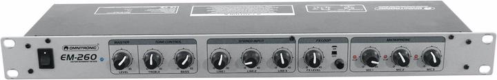 Actual product image Omnitronic EM-260 (Line-mixer)