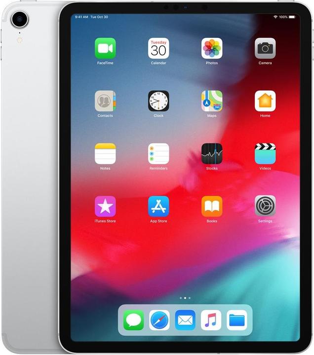 Actual product image Apple iPad Pro (2018) (4G, 11", 64 GB, Silver)