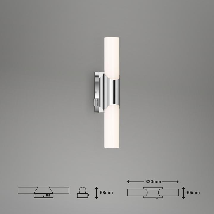 Produktbild Briloner LED Badleuchte, chrom, LED/6,5W (700 lm)