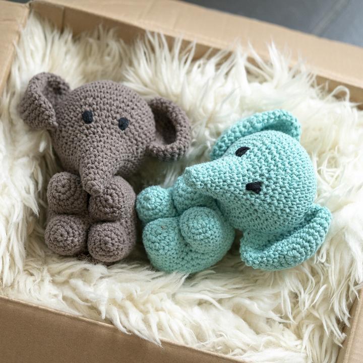 Actual product image Hoooked Elephant Mo