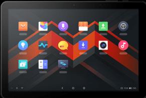 Actual product image Sunmi Tablet M2 Max 10.1 Business Pad, Android 9, 4 + 64GB, 5M + 13M, FHD, NFC + PSAM, WIFI, EU 4G (4G, 10.10", 64 GB, Black)