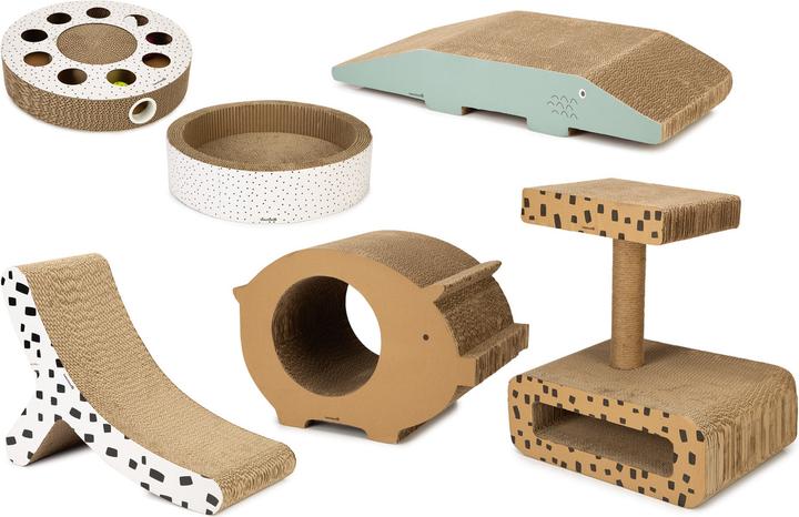 Immagine prodotto Beeztees Gratta e Vinci in cartone (Giocattolo per gatti)