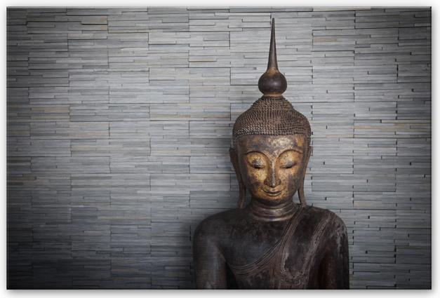 Produktbild Trenddeko Thailand Buddha (100 x 70 cm)