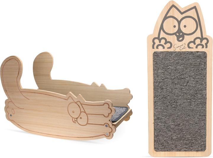 Actual product image Karlie Simon's Cat (1.50 cm, Grey, Wood)