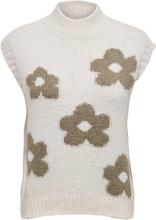 Actual product image JdY Knit Fit High neck Ribbed cuffs Knitted waistcoat Waistcoat (XXL)