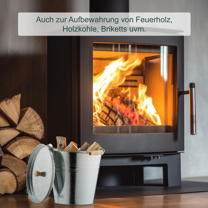 Produktbild Relaxdays Ascheeimer