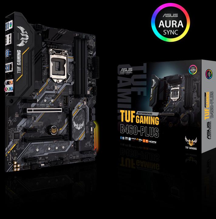 Produktbild ASUS TUF GAMING B460-PLUS (LGA 1200, Intel B460, ATX)