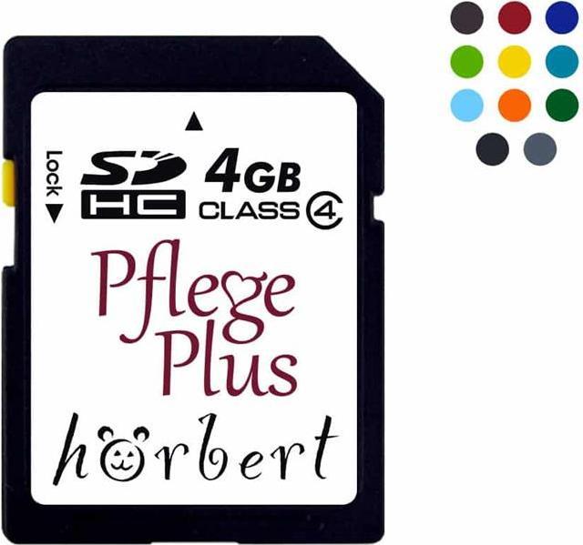 Image du produit Hörbert Éditions de cartes mémoire SDHC 4 Go "Soins Plus (4 Go, SDHC)