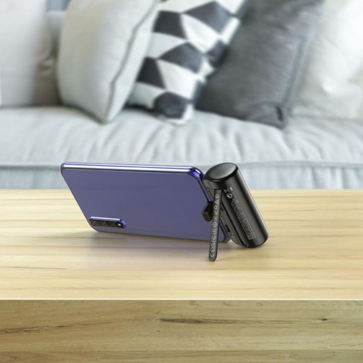 Actual product image Hoco External battery Power Bank J106 Type-C 5000mAh black (5000 mAh)