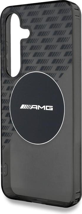 Image du produit Mercedes AMG Transparent Rhombs MagSafe Case for Samsung Galaxy S25 - Black (Samsung Galaxy S25)