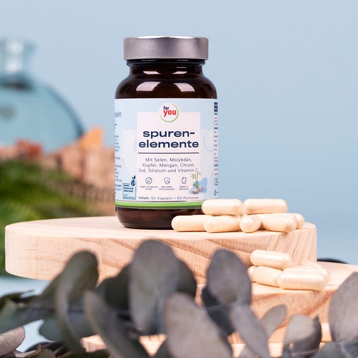 Produktbild For You spurenelemente komplex (60 Stück, Kapseln)
