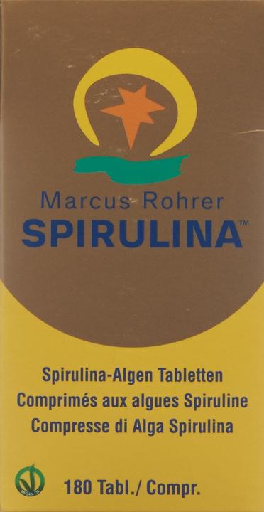 Produktbild Marcus Rohrer Spirulina Spirulina Tablette (180 Stück, Tabletten, 211 g)