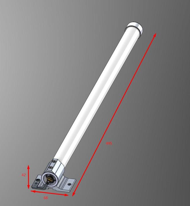 Actual product image MikroTik LoRA Antenna 868 Omni SMA 6.5 dBi omnidirectional (Lora)