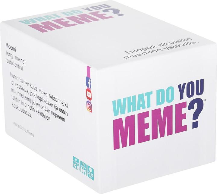 Produktbild Martinex Peliko 40861956 board/card game What Do You Meme? 90 min Party (Finnisch)