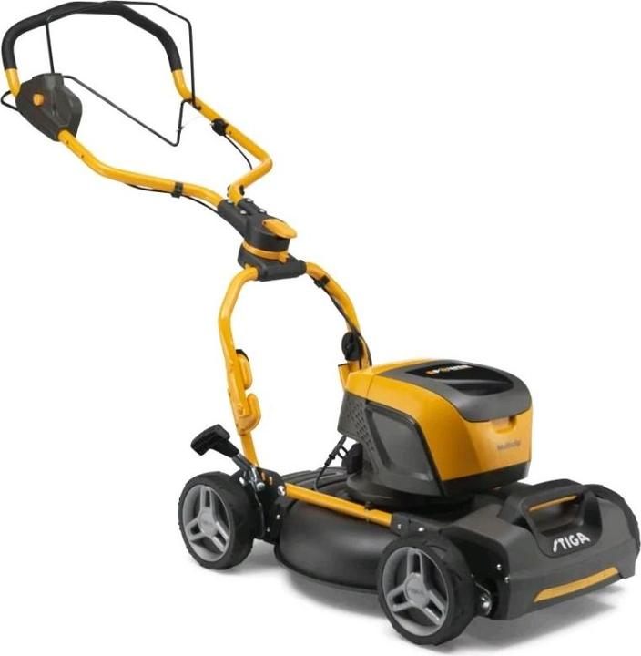 Actual product image Stiga Multiclip 547e S Kit AkkuRasenmäher48 V 2x 4 Ah (Rechargeable battery operated)