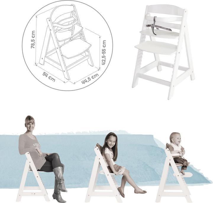 Actual product image Roba Stair high chair Adam & Owl (High chair booster seat)
