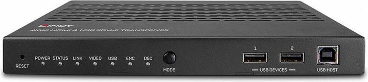 Produktbild Lindy 4K60 HDMI & USB SDVoE Extender (Transcoder)