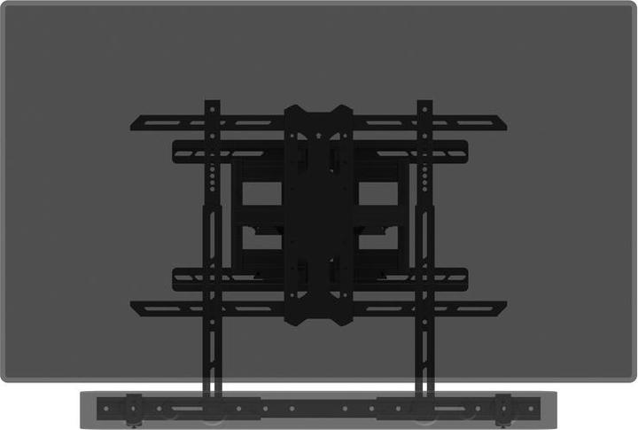 Actual product image Multibrackets Soundbar bracket (1 pcs., Wall installation, Not movable)