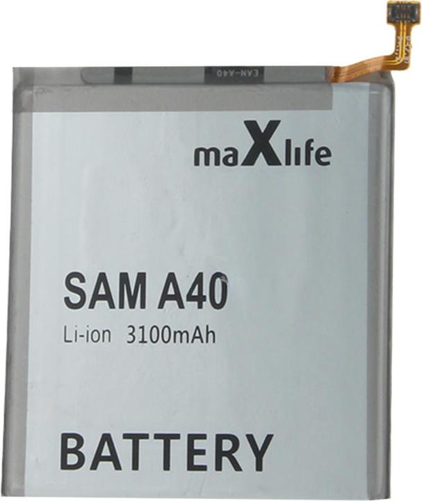 Produktbild Maxlife Akku für Samsung Galaxy A40 A405 EB-BA405ABE 3100mAh